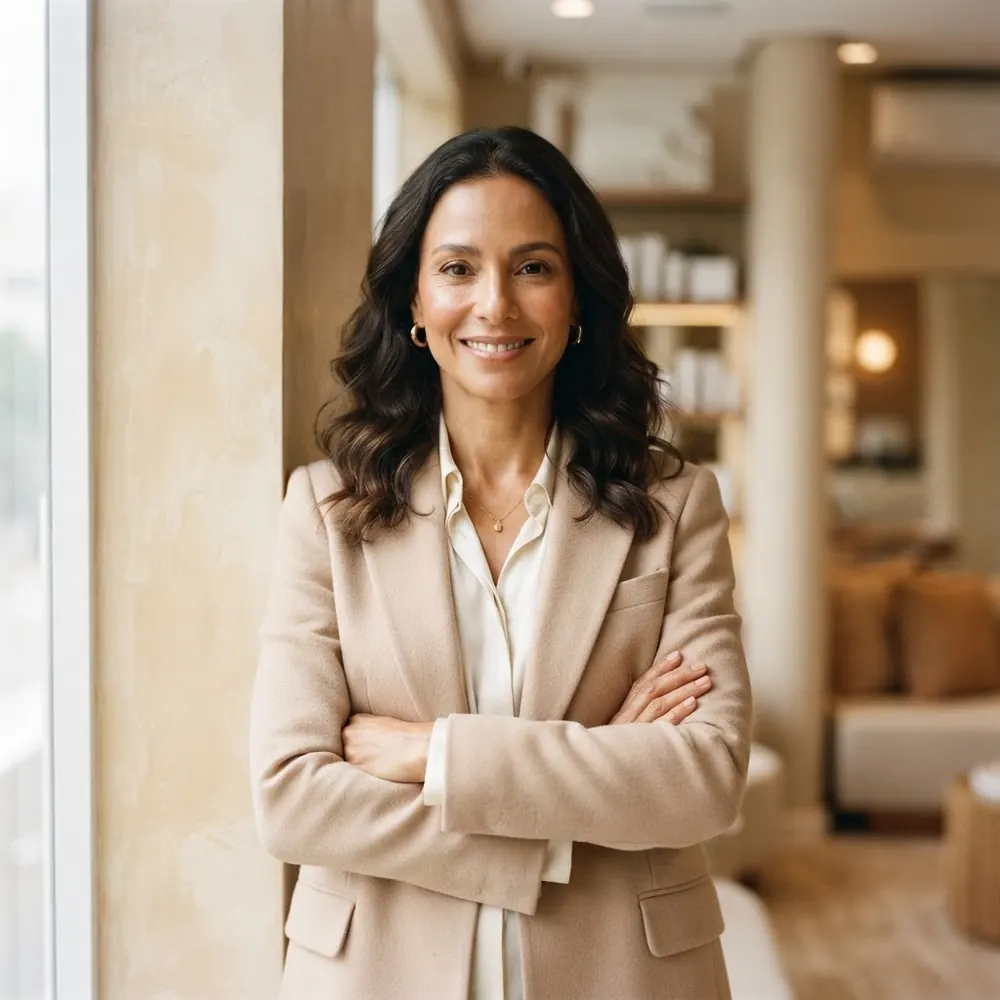 Retrato de Dra. Rivana Almeida, dermatologista